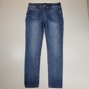 There Abouts Jeans Girls Size 14 Tappered Leg  Stretch Medium Wash Casual Comfy